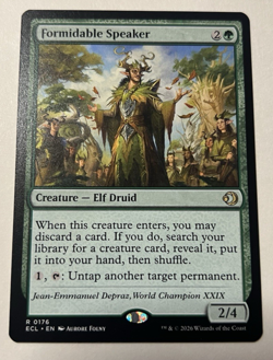 Formidable Speaker - Lorwyn Eclipsed (Near Mint) (Non-Foil) - Image 1