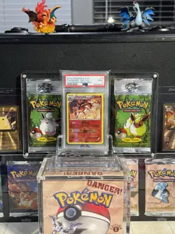 2013 POKEMON B & W LEGENDARY TREASURES CHARIZARD REV. FOIL 19/113 PSA 9 - Image 5