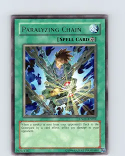 Yu-Gi-Oh TCG Paralyzing Chain CSOC-EN054 Unlimited Regular Rare Card LP-NM - Image 1