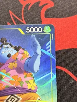 One Piece ST29-005 Jinbe Parallel ST29 Egg Head Foil English Near Mint - Image 4