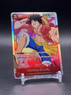 ONE PIECE Card Game Romance Dawn OP01-024 Monkey D Luffy Super Rare - Image 1