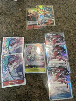 150 One Piece Sr Lot + 2 Secs One Piece Card Game - Image 1