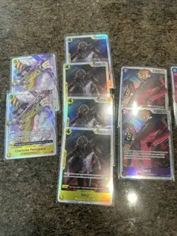 150 One Piece Sr Lot + 2 Secs One Piece Card Game - Image 3
