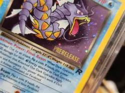 CGC 6.5 Dark Gyarados Team Rocket Prerelease 8/82 Holo 1999 Pokemon Card - Image 2