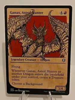 Ganax, Astral Hunter (Showcase) MTG Commander Legends: Battle for Baldur's Reg - Image 1