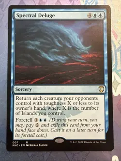 Spectral Deluge MTG Commander: Kaldheim Regular NM Magic The Gathering - Image 1