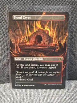 Blood Crypt (Borderless) Lorwyn Eclipsed Regular - Image 1