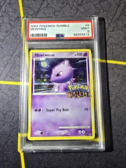 2009 Pokemon Rumble Mewtwo PSA 9 - 9/16 - Holo Foil Rumble - Pokemon - Image 1