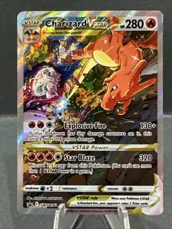 Pokemon Charizard VSTAR SWSH262 Promo Full Art Near Mint Condition - Image 1