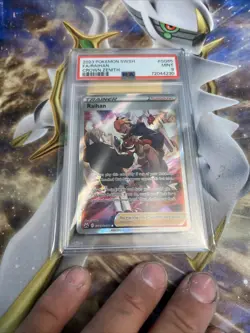 2023 Pokemon TCG Raihan Crown Zenith Holo Ultra Rare Full Art GG65/GG70 PSA 9 - Image 2