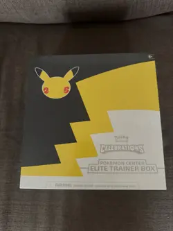 Pokemon Center Exclusive Celebrations Elite Trainer Box ETB 25th Anniversary NEW - Image 1
