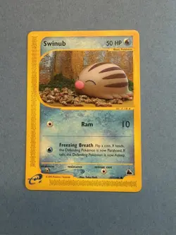 Pokemon TCG Swinub 107/144 Skyridge Regular Near Mint NP - Image 1