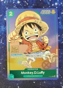 Monkey.D.Luffy (037) (1st Anniversary Tournament) P-037 One Piece Promotion... - Image 1