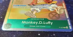 Monkey.D.Luffy (037) (1st Anniversary Tournament) P-037 One Piece Promotion... - Image 3