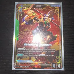 Gundam Card Game Newtype Rising Shenlong Gundam GD01-029 R+ Holo Foil Rare - Image 1