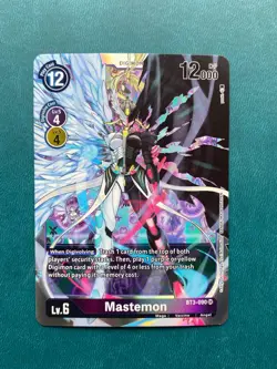1x Mastemon BT3-090 RSB 1.5 Digimon Card Game x1 - Image 1