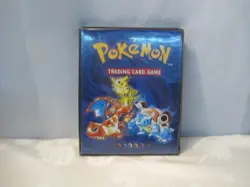 Pokemon 1999 Official Trading Card Game Nintendo Vintage Binder w/ cards - Image 1