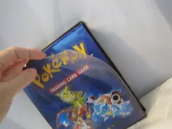 Pokemon 1999 Official Trading Card Game Nintendo Vintage Binder w/ cards - Image 2