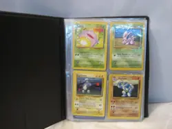 Pokemon 1999 Official Trading Card Game Nintendo Vintage Binder w/ cards - Image 3