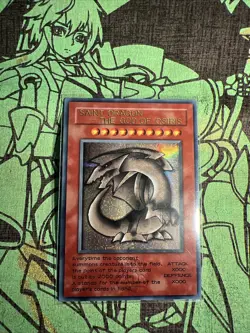 Slifer The Sky Dragon Waifu YuGiOh Prisma Foil Rare God Story Doujin Card - Image 1
