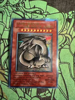 Slifer The Sky Dragon Waifu YuGiOh Prisma Foil Rare God Story Doujin Card - Image 2