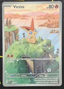 Victini - Svp 208 - Scarlet & Violet Promo Card - Jumbo - NM - Image 1