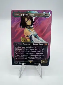 MTG Final Fantasy Yuna Hope Of Spira Borderless Surge Foil - Image 1