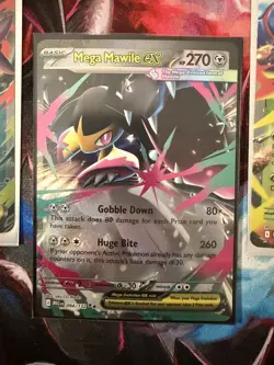 Pokemon PHANTASMAL FLAMES LOT OF 3 DOUBLE RARE EXs Gengar, Mawile & Heracross NM - Image 3