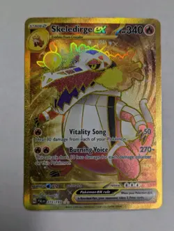Skeledirge ex 272/193 Sv02: Paldea Evolved Holo Pokemon TCG NM - Image 1