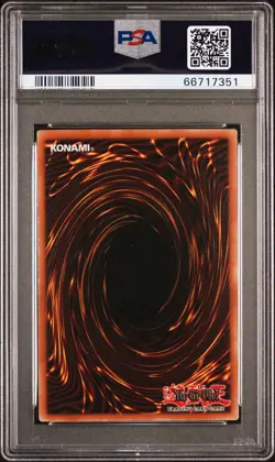 2003 Yu-Gi-Oh! Buster Blader BPT-008 PSA 7- Foil Bleed - Image 2