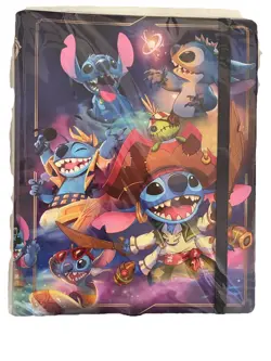 STITCH Card Binder Portfolio Disney Lorcana TCG Holds 252 Cards New Ravensburger - Image 1