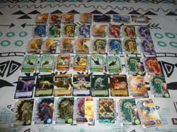 Dinosaur King trading card Bundle ( 46 Cards) SOME RARE MIXED DATE & SERIES - Image 1