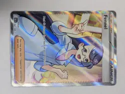 Fennel 162/086 Black Bolt Full Art Ultra Rare Holo Pokemon Card NM - Image 2