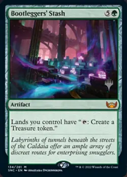 [1x] Bootleggers' Stash - Promo Pack Near Mint, English SNC Promos MTG Magic - Image 1