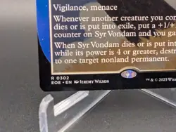 Syr Vondam, Sunstar Exemplar (Borderless) Edge of Eternities Regular - Image 2