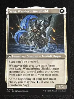 MTG Lorwyn Eclipsed Sygg, Wanderwine Wisdom 0076 NM Rare - Image 2