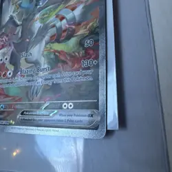 Ungraded Reshiram EX Pokemon Card WHI Set Holo 166/086 English Basic Fire - Image 4