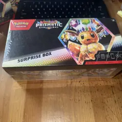 Pokemon TCG Scarlet & Violet Prismatic Evolutions Surprise Box Factory Sealed - Image 1