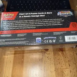 Pokemon TCG Scarlet & Violet Prismatic Evolutions Surprise Box Factory Sealed - Image 5