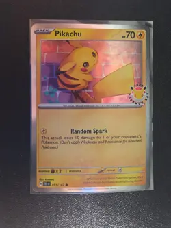 Pokemon Pikachu 051 /162 2026 Pokemon Day Stamped Promo TCG NM ✨ - Image 3