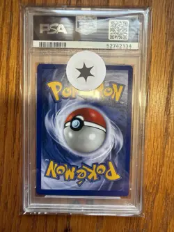 1999 Pokemon the First Movie Dragonite #5 WB Stamped Black Star Promo PSA 10 - Image 2