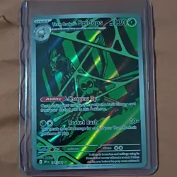 Pokemon Team Rocket's Spidops 187/182 Sv10: Destined Rivals Holo Rare - Image 1