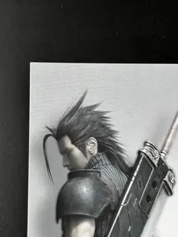 Zack Fair FINAL FANTASY VII Anniversary Art Museum Card 2-036 Japanese GAME - Image 2