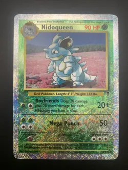 Pokemon Nidoqueen Reverse Holo Rare 32/110 Legendary Collection MP - Image 3