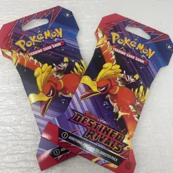 Pokemon TCG Set of TWO - Booster Packs Scarlet & Violet SV10 - Destined Rivals - Image 4