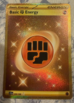 Pokemon TCG Basic Fighting Energy 258/198 SV01: Scarlet & Violet Base Set Holo - Image 1