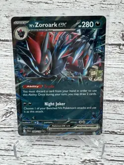 Pokemon Journey Together - N's Zoroark ex - Double Rare NM/MINT - 098/159 - Image 1