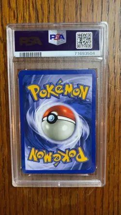 2000 Pokemon Base Set 2 Holo Rare #4 PSA 5 - Image 2