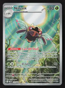 Ninjask Illustration Rare Holo MEG 137/132 NM Pokemon TCG - Image 1