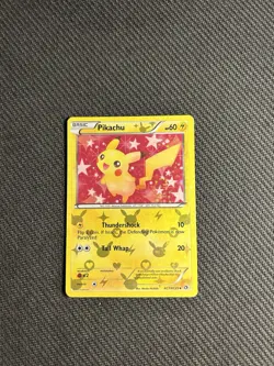 Pokemon TCG Pikachu RC7/RC25 Legendary Treasures: Radiant Collection Holo MP/MP- - Image 3